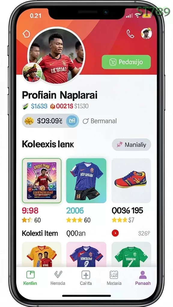 Cuplikan layar MAINDUIT — menu navigasi